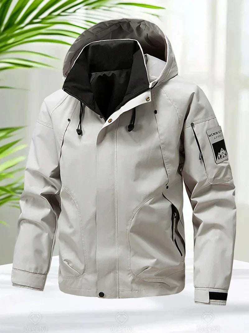Amiron - Casual and Elegant Hooded Coat
