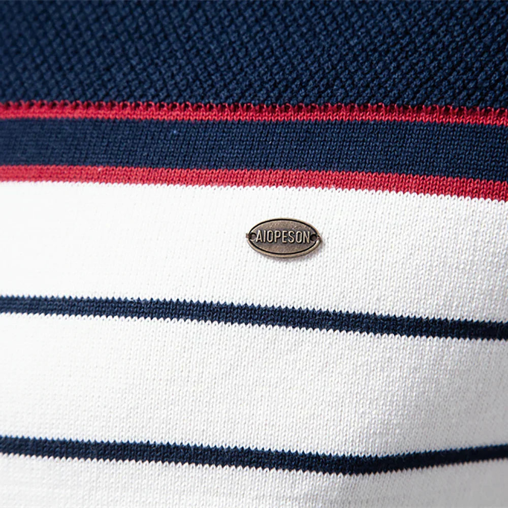 BOSSHARD | Men's Jumper with Stripe Pattern