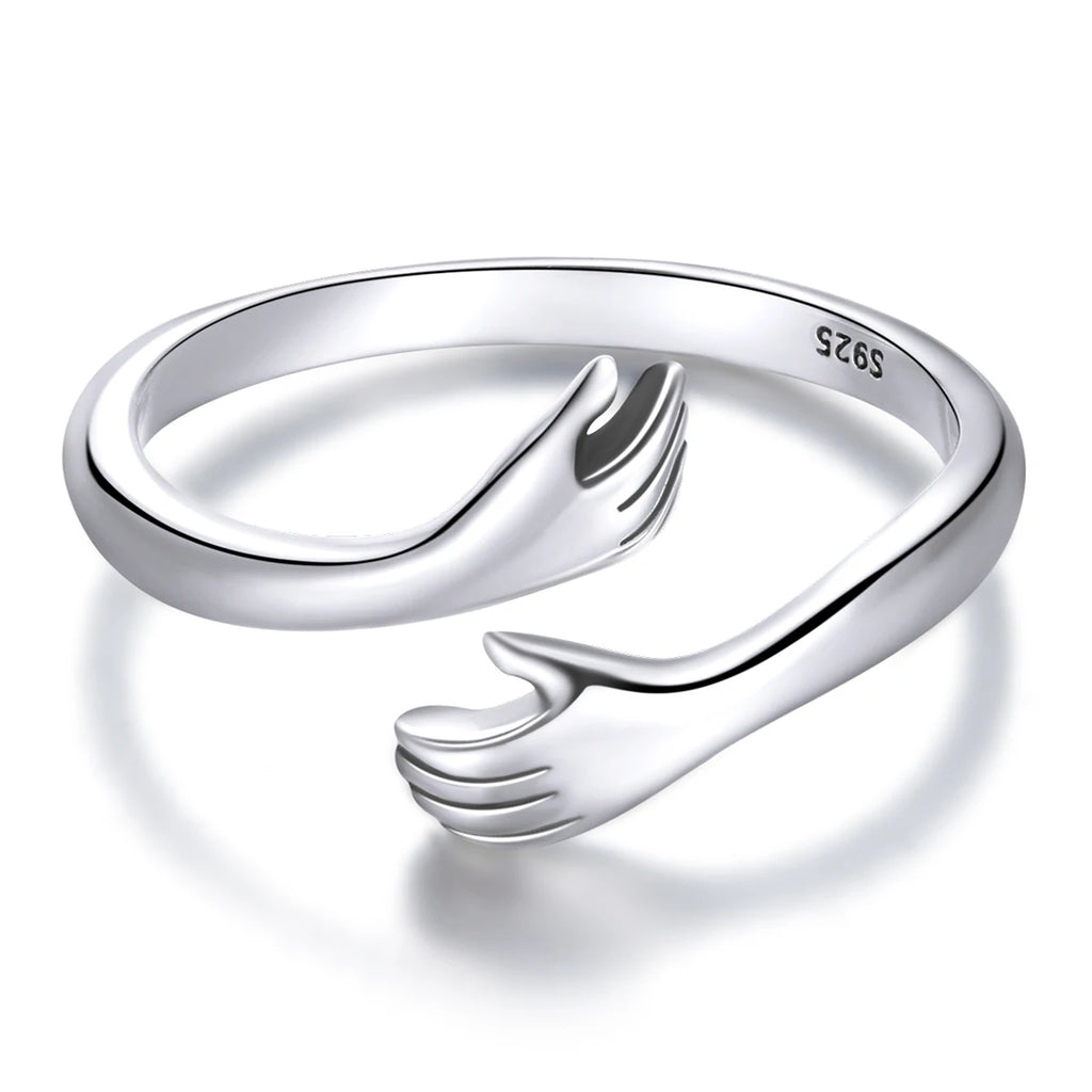 Mila | Sterling 925 Zilveren Open Hug Ring