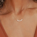 Vivienne | Zoetwaterparels Hangende Choker Kettingen