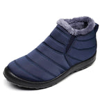 Men's Winter Boots – Waterproof Slip-On Ankle Boots with Warm Lining