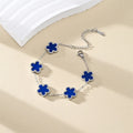 Classic Lucky Clover Women's Bracelets Double Sided Flowers Jewellery Gifts Stainless Steel hand chain 18k Gold Plated Jewelry