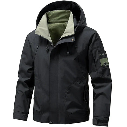 Amiron - Casual and Elegant Hooded Coat