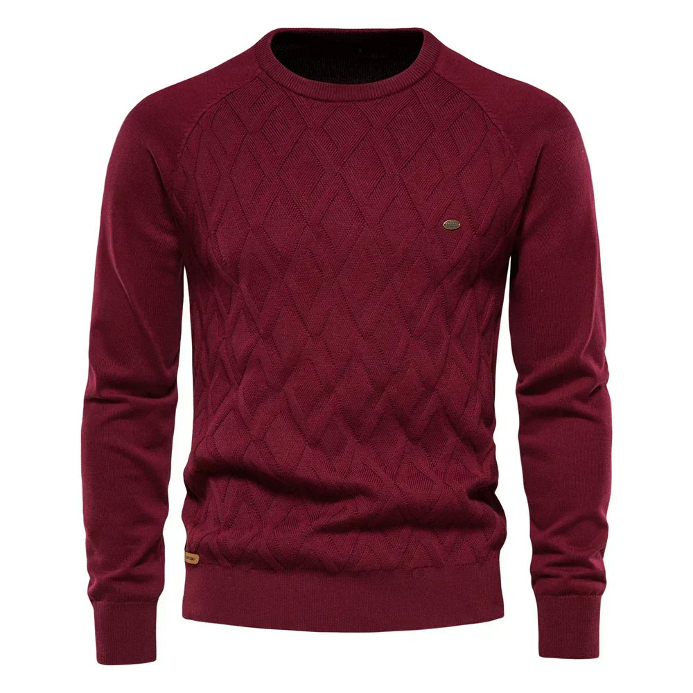 BOSSHARD | Men's Checked Sweater
