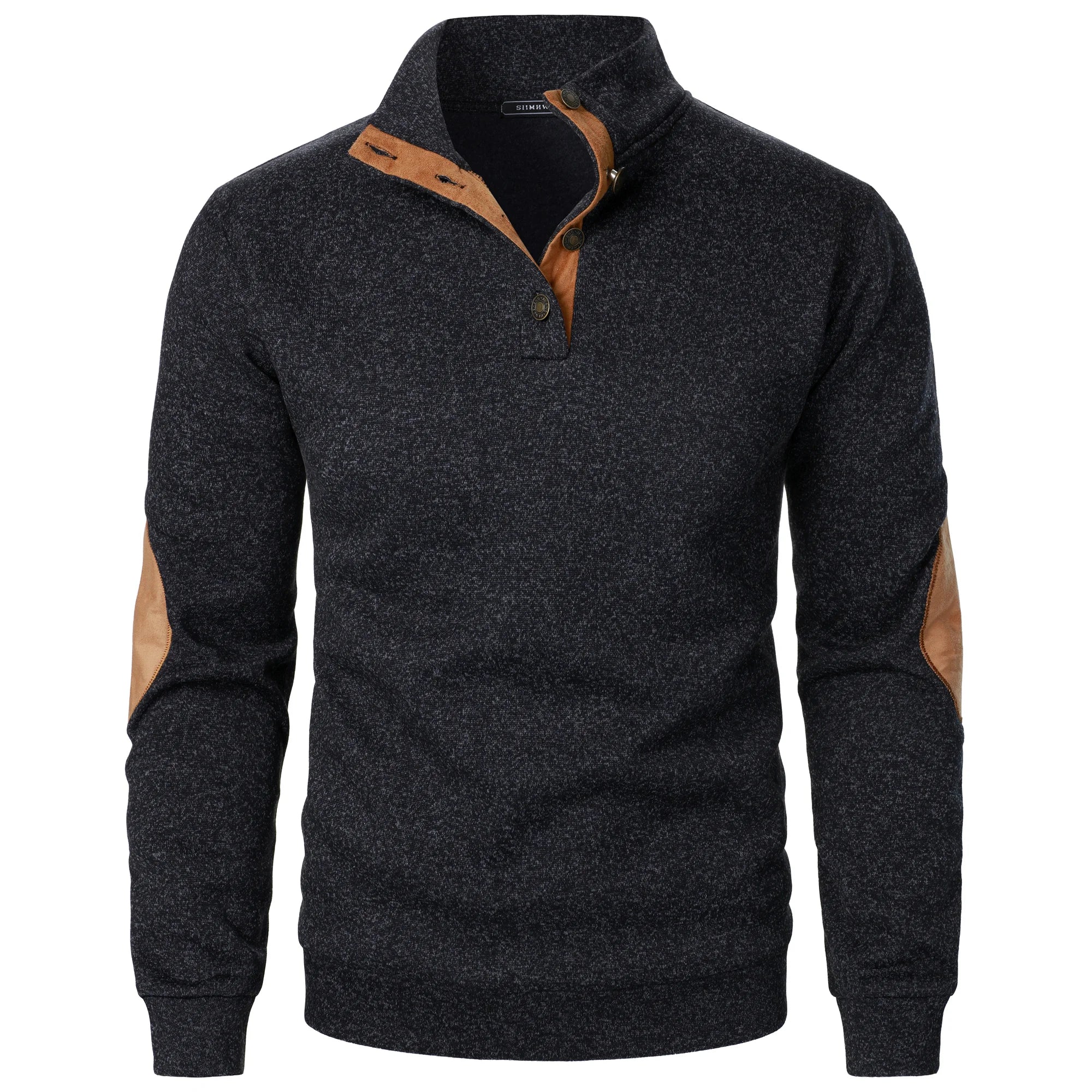 René | Knitted Sweater with Suede Details
