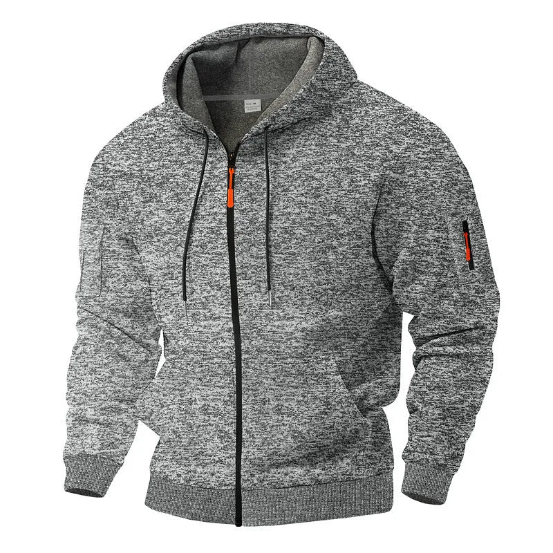 Kajetan - Comfortable Jacket with Zip and Pockets