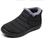 Men's Winter Boots – Waterproof Slip-On Ankle Boots with Warm Lining