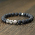 Daan | Armband Vredessymbool Lapis Lazuli Tijgerogen