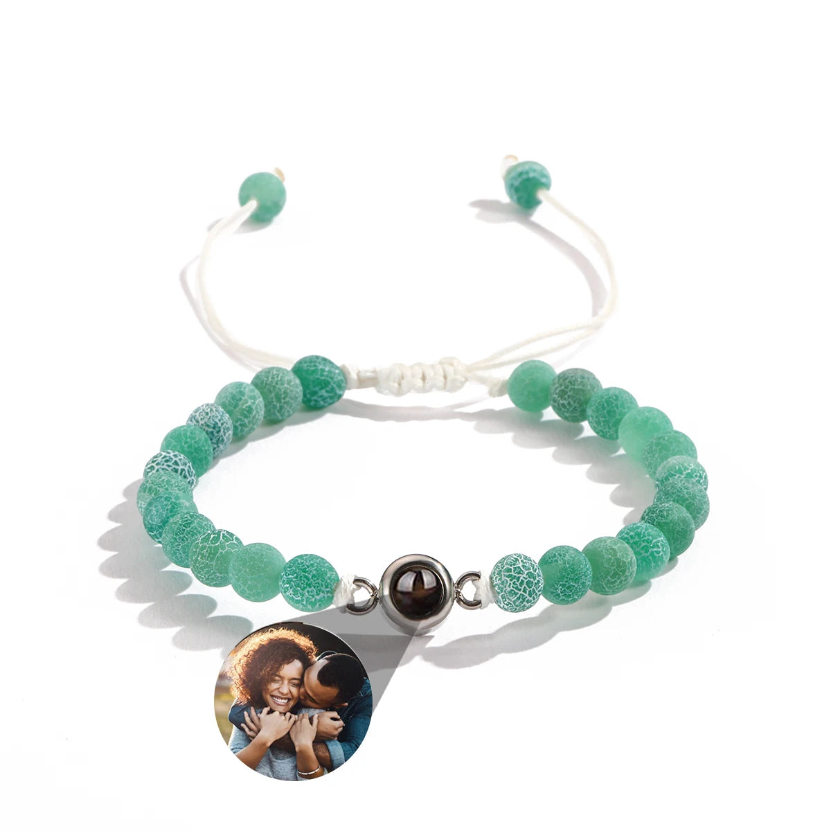 Ivy | Verstelbare Armband van Natuursteen