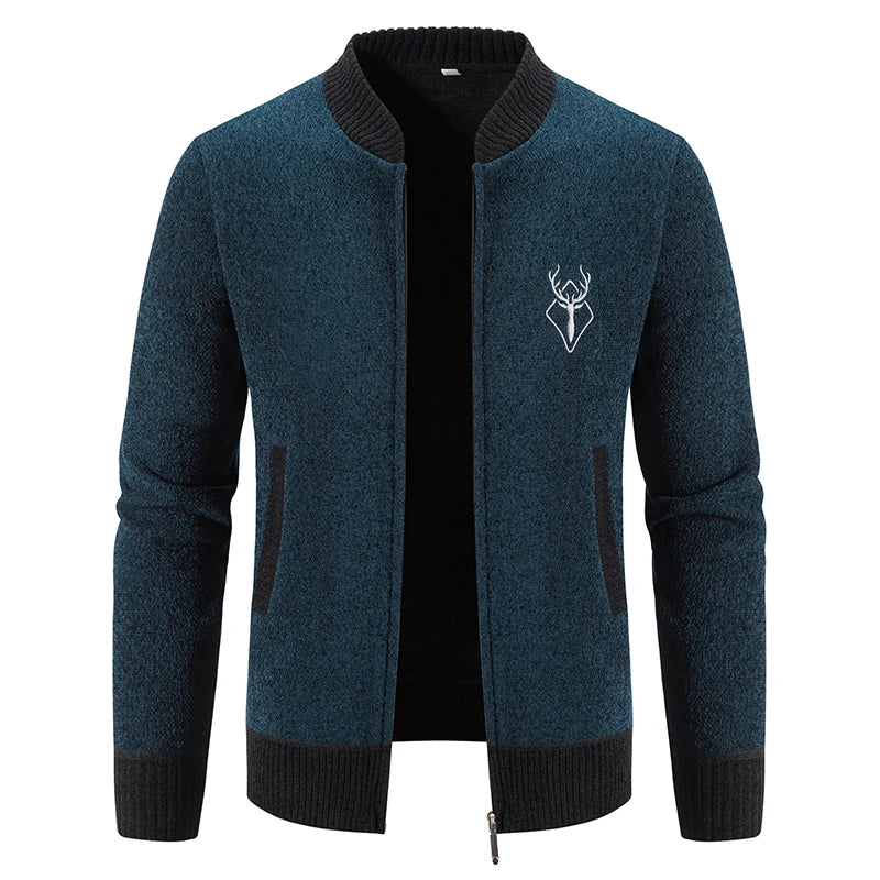 Ferrian - Zip-Up Cardigan with Pockets