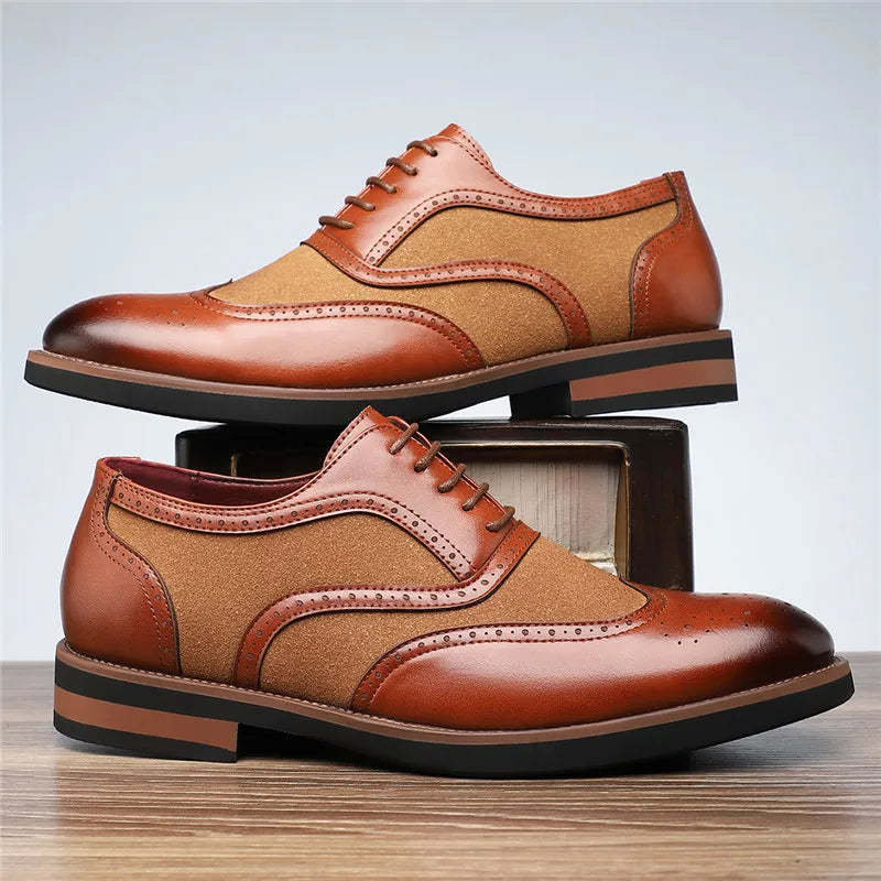 Bairstow Two-Tone Oxford Shoes