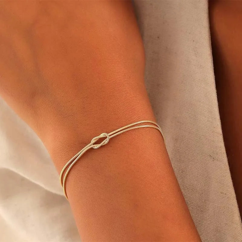 Andrea™ | Minimalistische Knooparmband