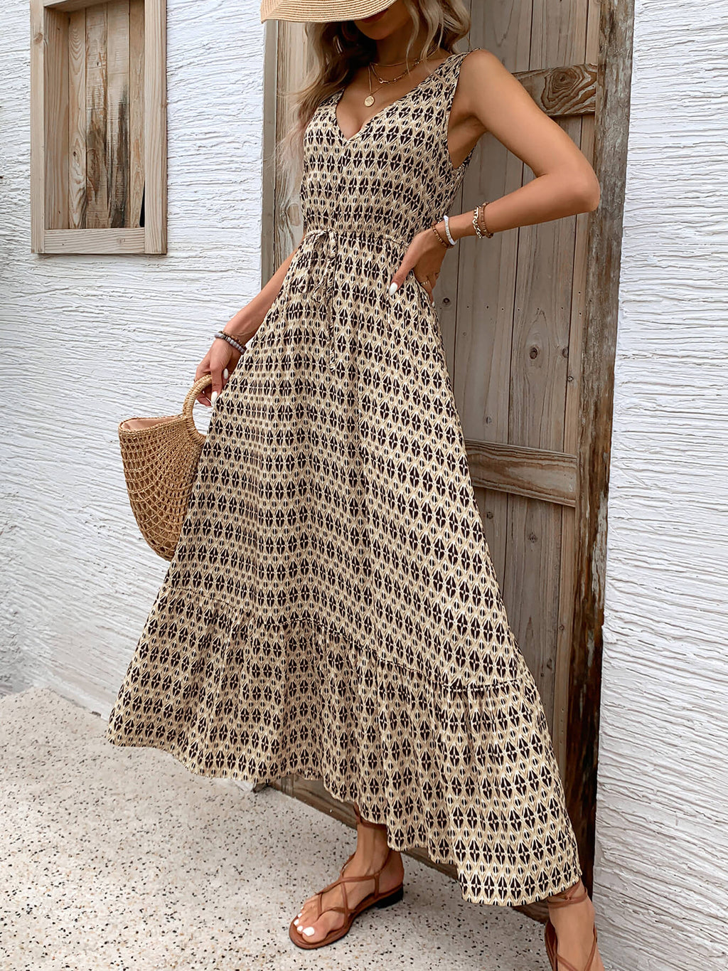 Ashlyn | Maxi Dress with V-Neck