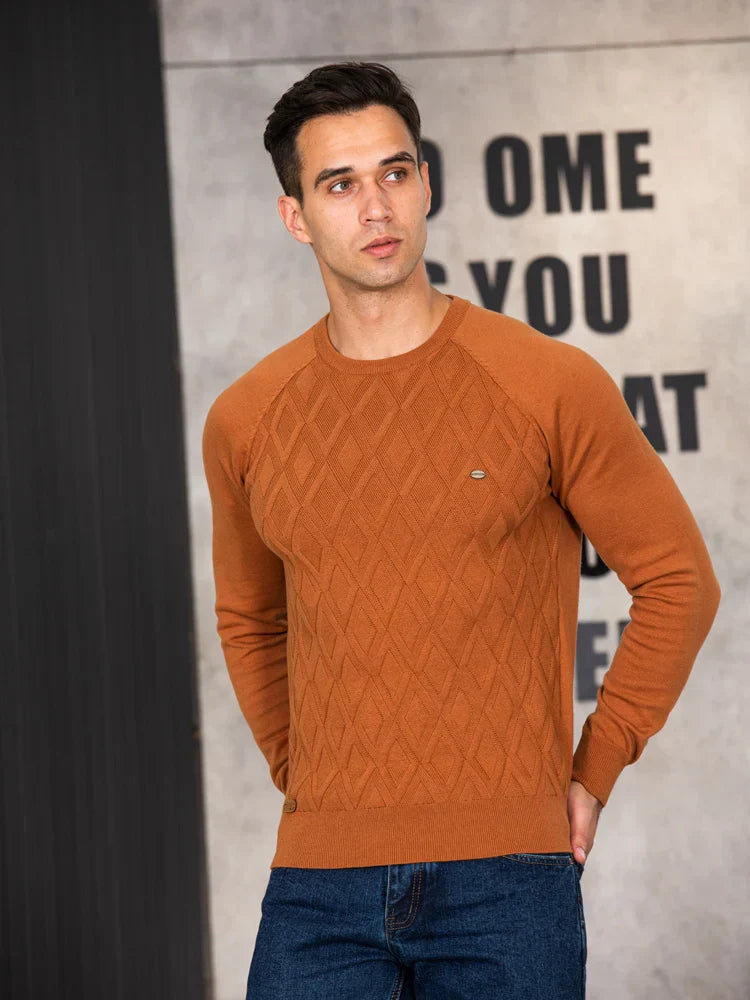 BOSSHARD | Men's Checked Sweater