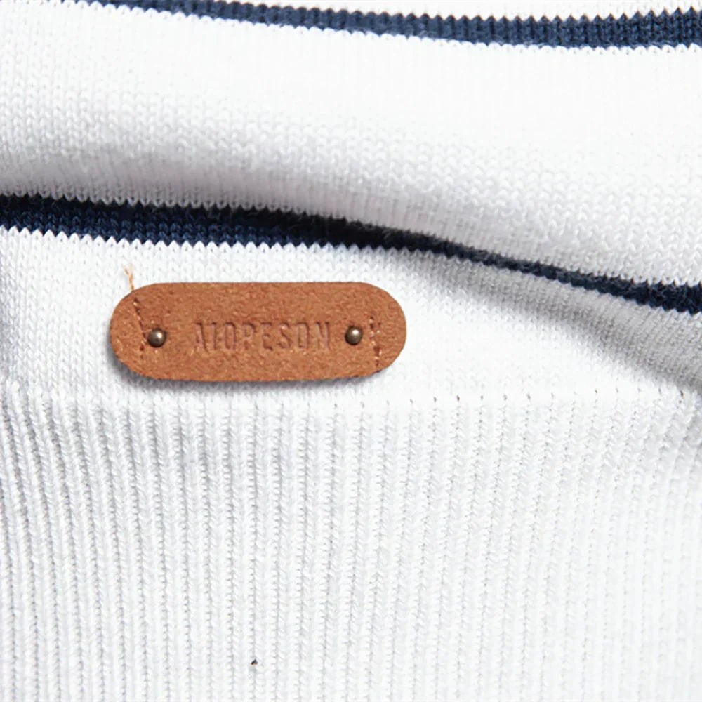 BOSSHARD | Men's Jumper with Stripe Pattern