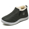 Men's Winter Boots – Waterproof Slip-On Ankle Boots with Warm Lining