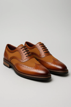 Bairstow Two-Tone Oxford Shoes