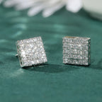 Zid | Sprankelende Zilveren Kleur Witte CZ Stud