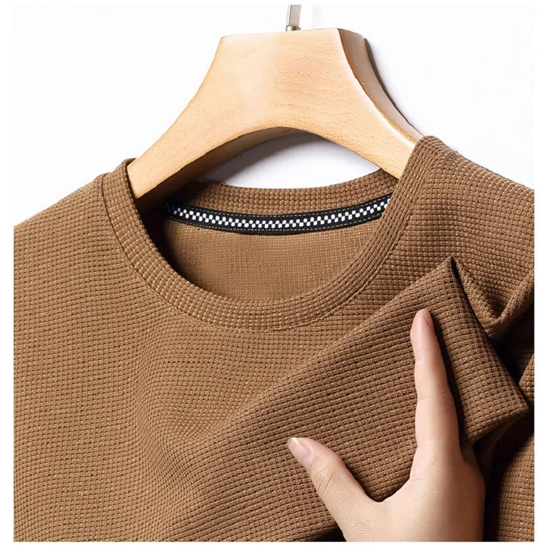 Waffle Look Men's Polo Shirt