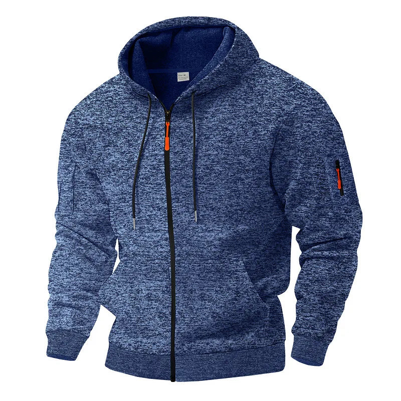 Kajetan - Comfortable Jacket with Zip and Pockets