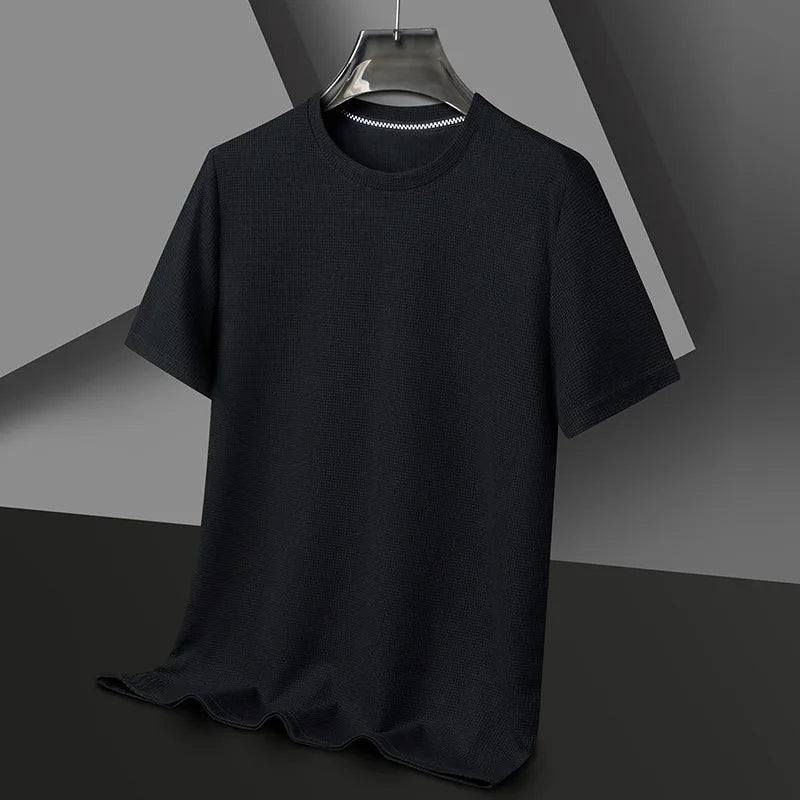 Waffle Look Men's Polo Shirt