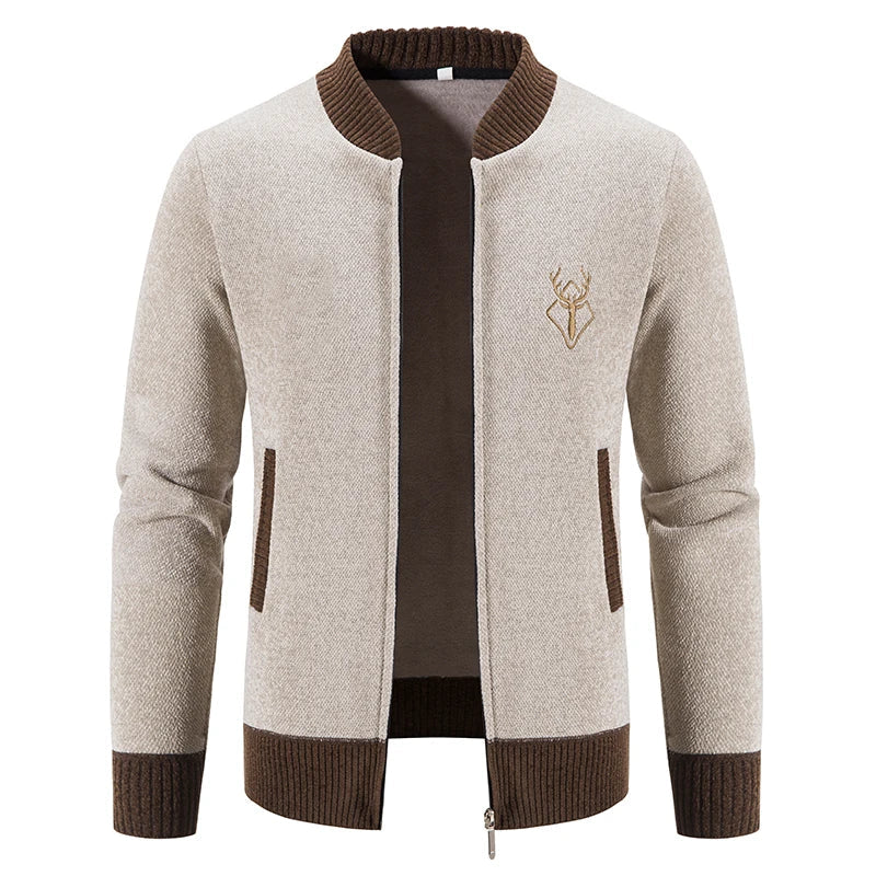 Ferrian - Zip-Up Cardigan with Pockets