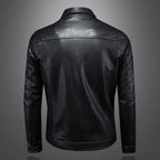 Lulzim | Casual Slim Fit Leather Jacket