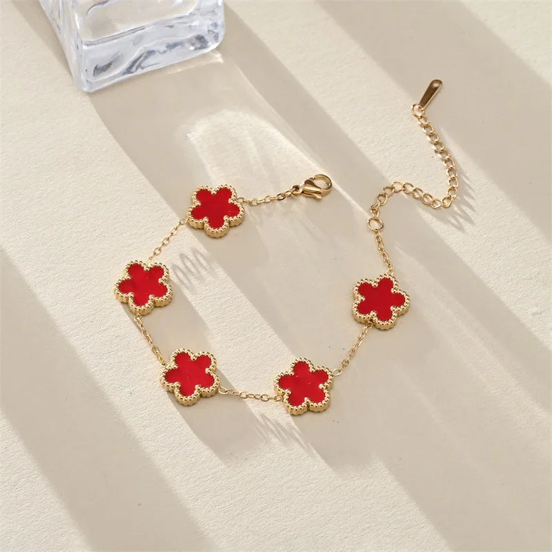 Isla | Klassieke Lucky Clover Armband voor Dames