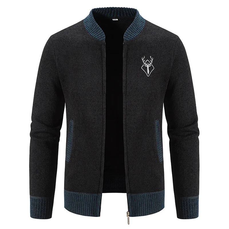 Ferrian - Zip-Up Cardigan with Pockets