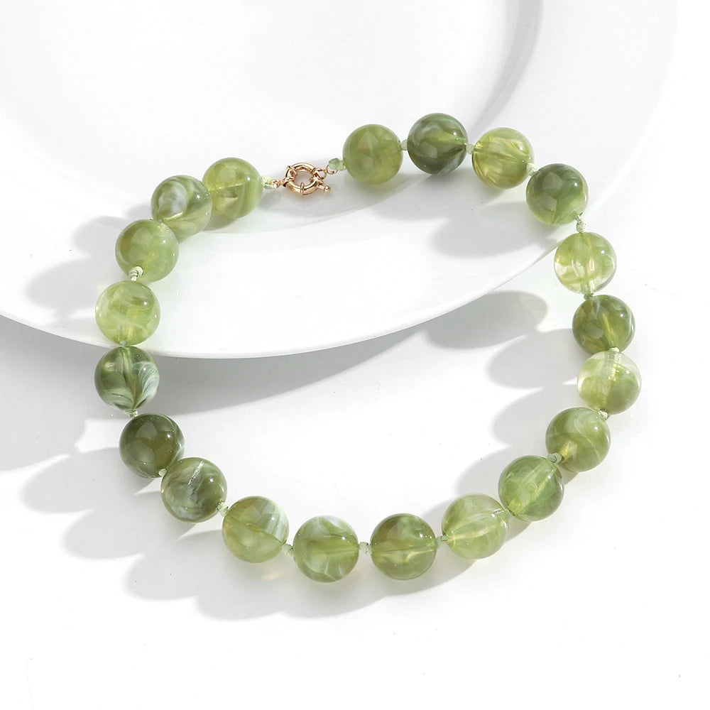 Alyssa | Bohemian Stijl Kralen Ketting Touw Ketting Choker