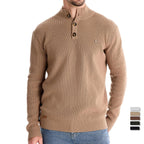 BOSSHARD | Men's Sweater with Button Design