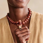 Alyssa | Bohemian Stijl Kralen Ketting Touw Ketting Choker
