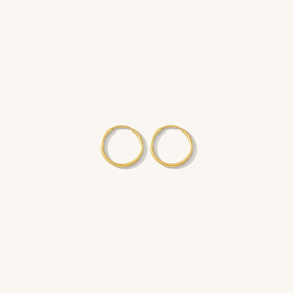 Thin Hoop Earrings