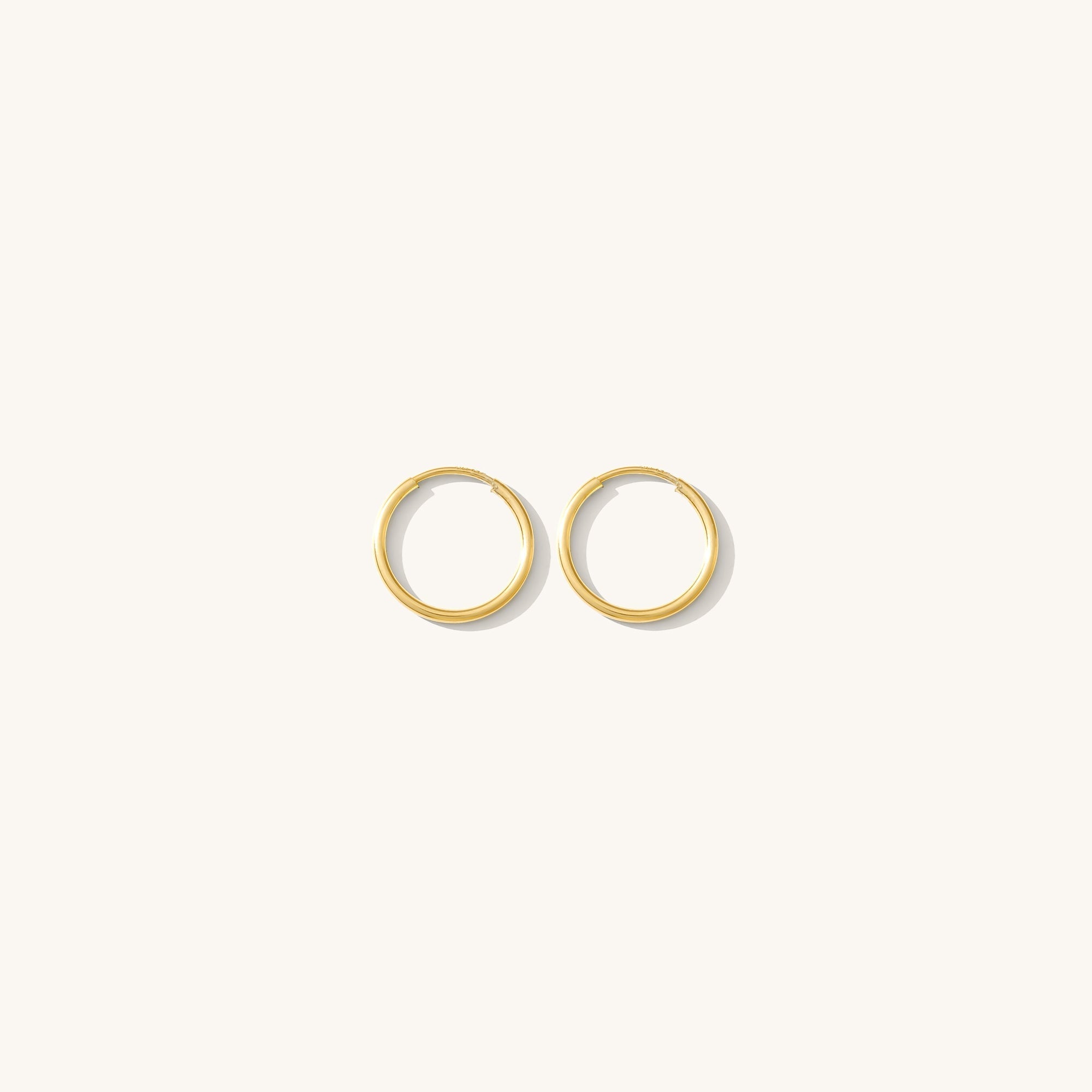 Thin Hoop Earrings