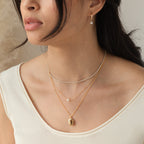 Necklace with Oval Locket