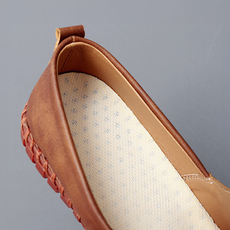 Santorini Leather Slippers