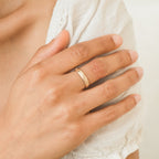 Thick Flower Ring