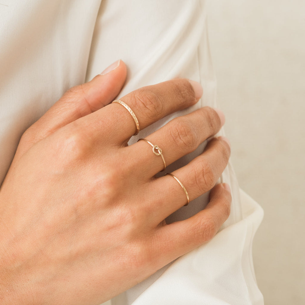 Flower Ring Set