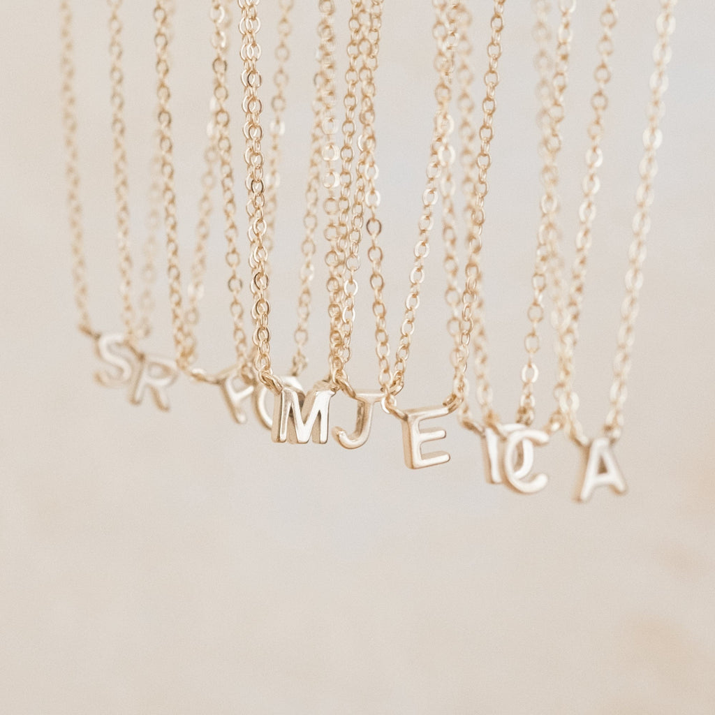 Small Initials Necklace