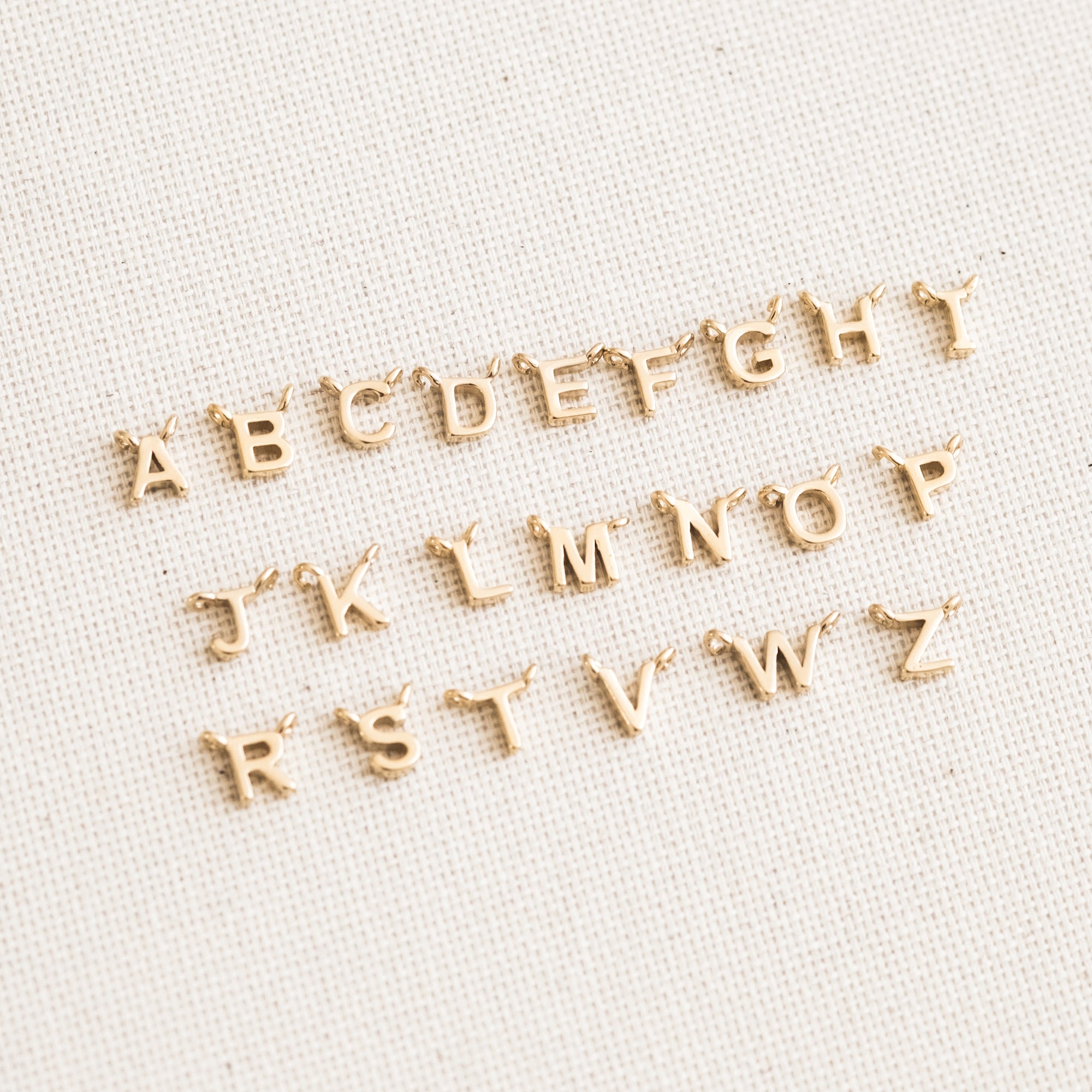 Small Initials Necklace