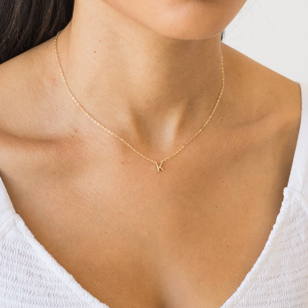 Small Initials Necklace