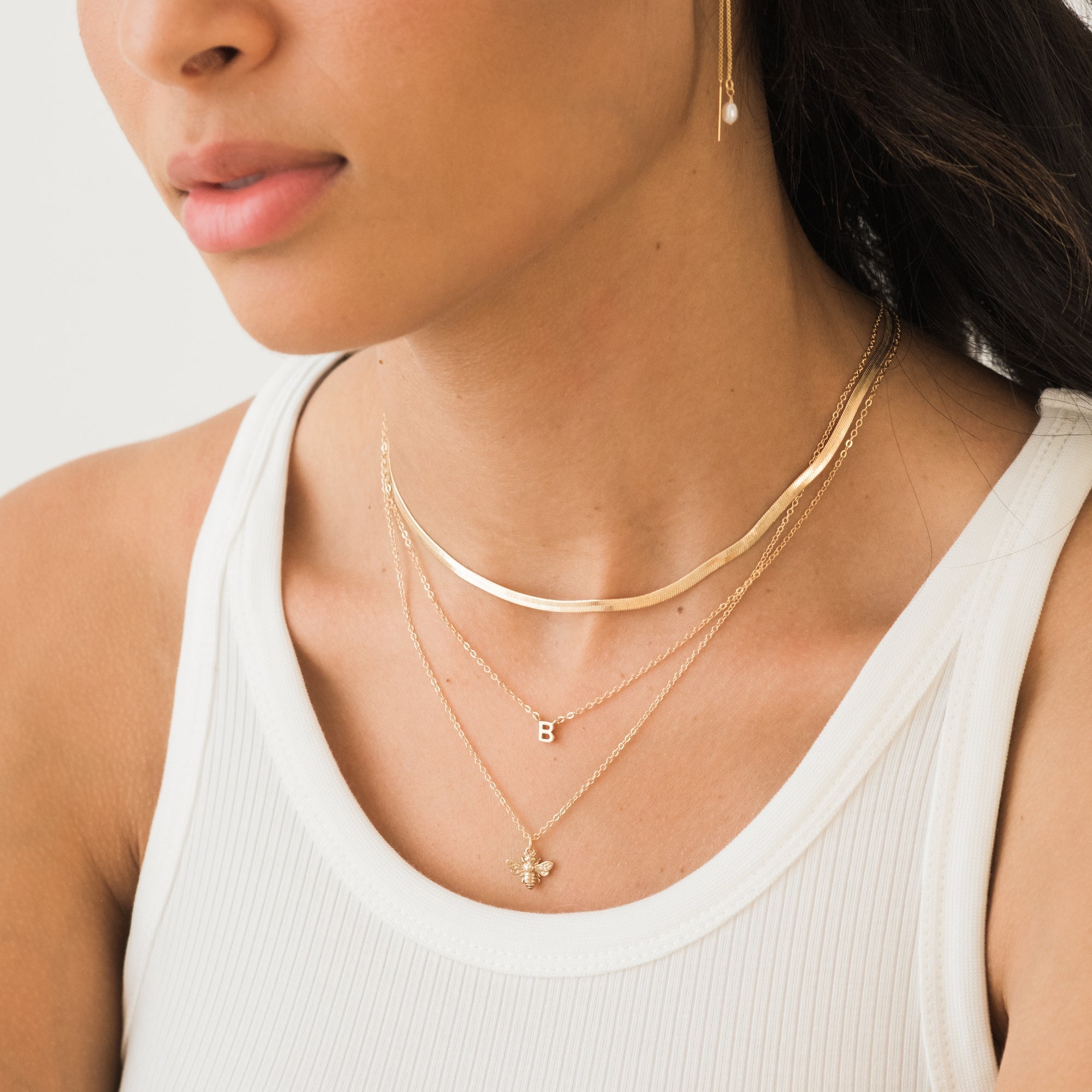 Small Initials Necklace
