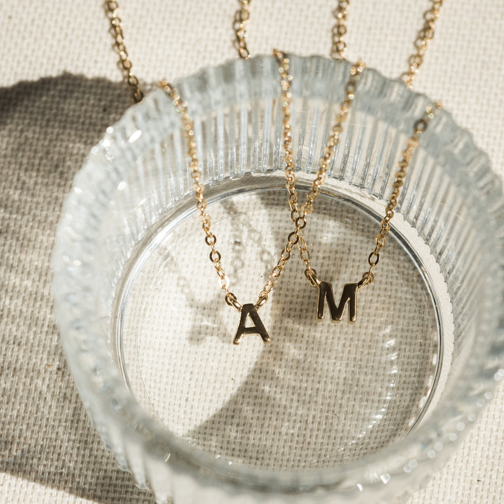 Small Initials Necklace