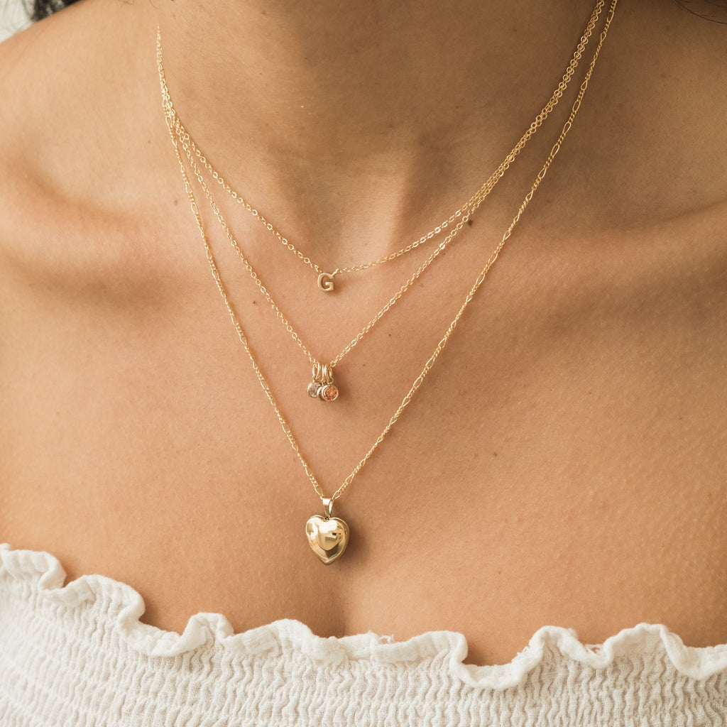 Small Initials Necklace