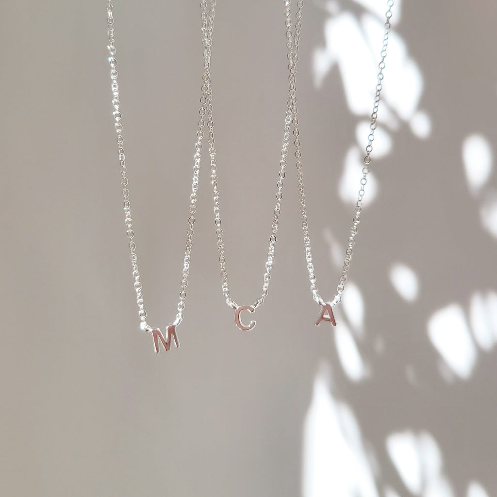 Small Initials Necklace