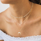Small Initials Necklace