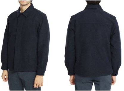 Shary | K-Way Jacket in Elegant Blue