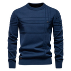 BOSSHARD | Stylish Men's Sweater with Check Design