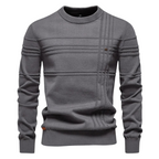 BOSSHARD | Stylish Men's Sweater with Check Design