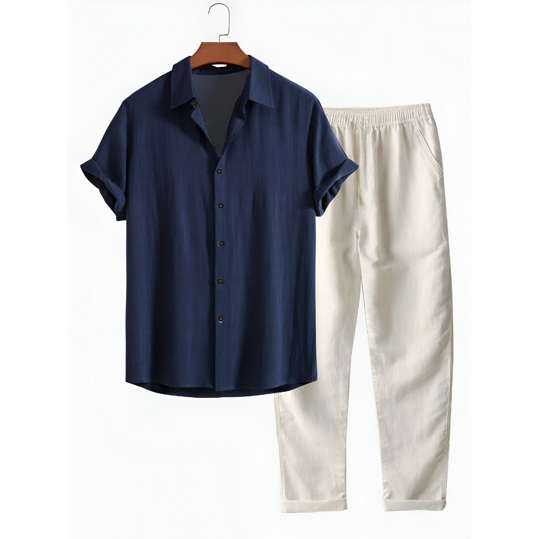 Furlan – Short Sleeve Shirt and Trousers Set
